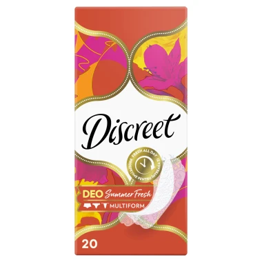 Discreet Intimky Prodyšné intimky Multiform Summer Fresh 20 ks