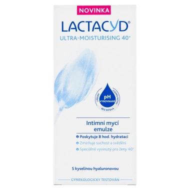 Lactacyd Ultra-Moisturising 40+ Intimní mycí emulze 200 ml