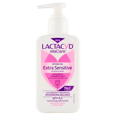 Lactacyd Ellacare Extra Sensitive intimní gel 200 ml