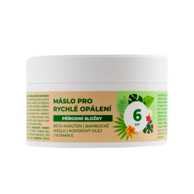 Helios Herb opalovací máslo SPF 6 s přírodními složkami 200 ml