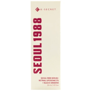 SEOUL 1988 Retinal Liposome 2% + Black Ginseng sérum 30 ml