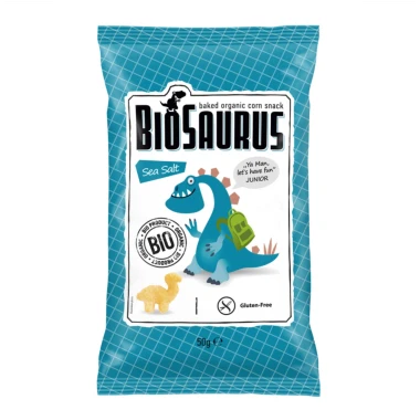Biosaurus BIO snack mořská sůl 50 g