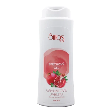 Sirios Herb Sprchový gel Granátové jablko 500ml