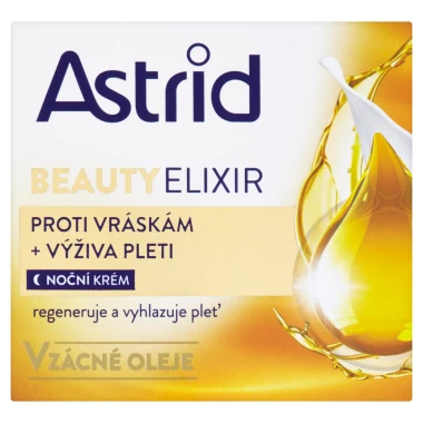 Astrid Beauty Elixir vyživující noční krém proti vráskám 50 ml