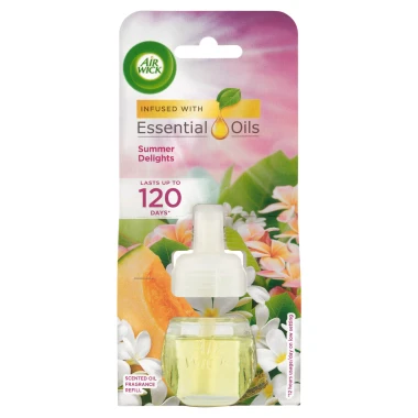 Air Wick Essential Oils Tekutá náplň do elektrického přístroje radostné léto 19ml