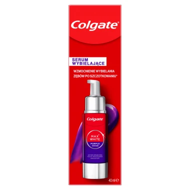 Colgate Max White Purple Serum bělicí sérum 40 ml