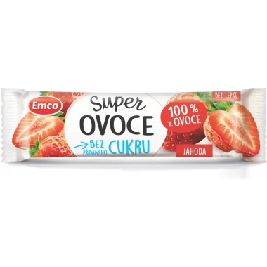 Emco Super Ovoce Jahoda 30 g