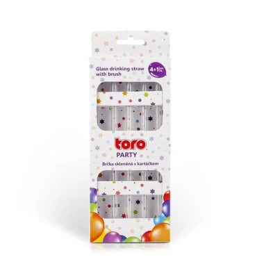 Toro Brčka skleněná s čisticmí kartáčkem 5 ks
