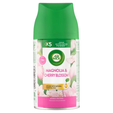 Air Wick Freshmatic Náplň do osvěžovače vzduchu magnolie a květy třešní 250 ml