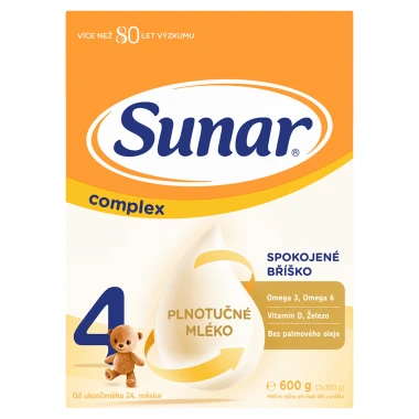 Sunar Complex 4 batolecí mléko 600 g
