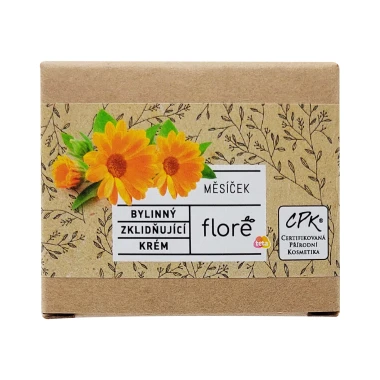 Floré  bylinný zklidňující krém měsíček 50 ml