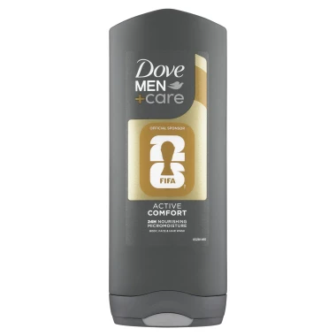 Dove Men+Care Active Comfort FIFA sprchový gel 400 ml