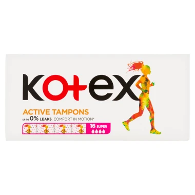 Kotex Active Super Tampony 16 ks