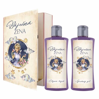 Bohemia Gifts & Cosmetics Kosmetická sada Báječná žena 2 x 250 ml