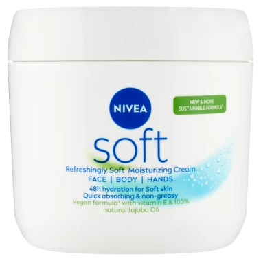 Nivea Soft Svěží hydratační krém 500 ml