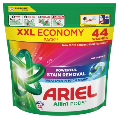 Ariel Allin1 PODS Kapsle na praní na barevné prádlo 44 PD