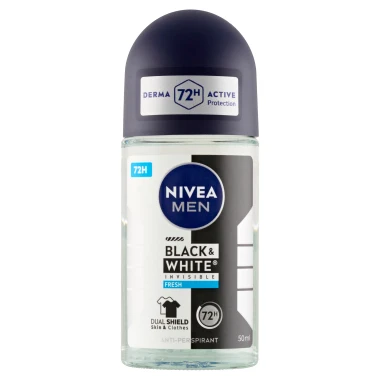 Nivea Men Black & White Invisible Fresh Kuličkový antiperspirant 50 ml