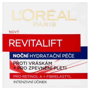 L'Oréal Paris Revitalift Noční hydratační péče proti vráskám + pro zpevnění pleti 50ml