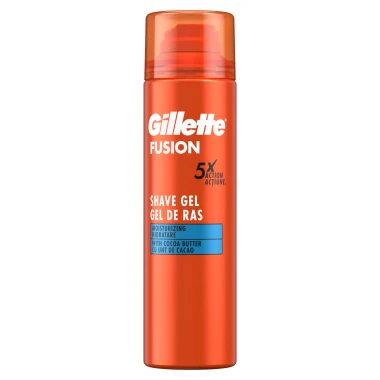 Gillette Fusion pánský hydratační gel na holení 200 ml