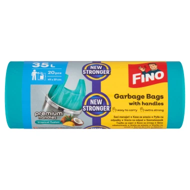 Fino Premium Handles Tropical Fusion pytle na odpadky 35l 20 ks