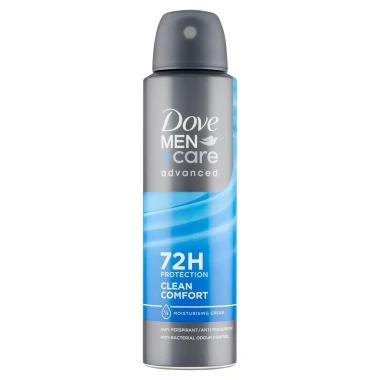 Dove Men+Care Advanced Clean Comfort Antiperspirant sprej 150ml