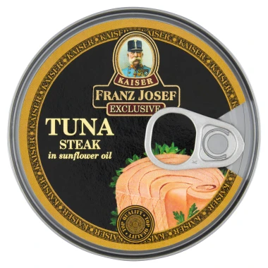 Franz Josef Kaiser Exclusive tuňák steak ve slunečnicovém oleji 170 g