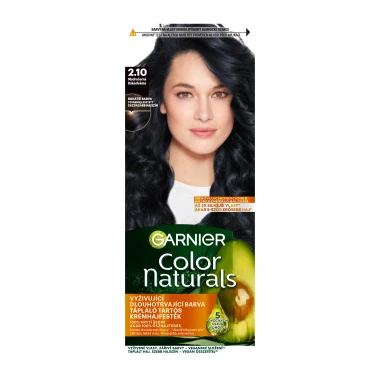 Garnier Color Naturals permanentní barva na vlasy 2.10 Modročerná, 60+40+12ml