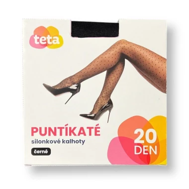 TETA silonkové kalhoty puntíkaté 177/116