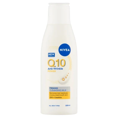 Nivea Q10 Power Zpevňující čisticí pleťové mléko proti vráskám 200ml