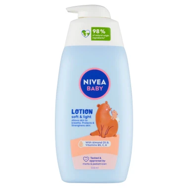 Nivea Baby Lehké tělové mléko 500ml