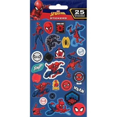 Spiderman samolepky 25 ks