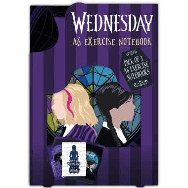 Wednesday set bloků A6 3 ks