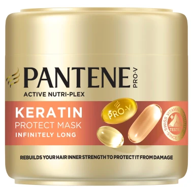 Pantene Pro-V Inifnitely Long Keratin Protect Maska pro dlouhé slabé vlasy 300 ml