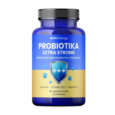 MOVit Probiotika EXTRA STRONG 90 kapslí