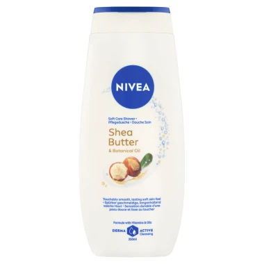 Nivea Shea Butter & Botanical Oil pečující sprchový gel 250 ml