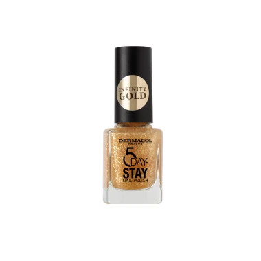 Dermacol Infinity Dlouhotrvající lak na nehty Gold č.63 11 ml
