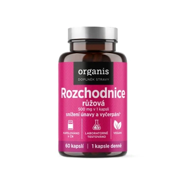 Organis Rozchodnice růžová 60 kapslí