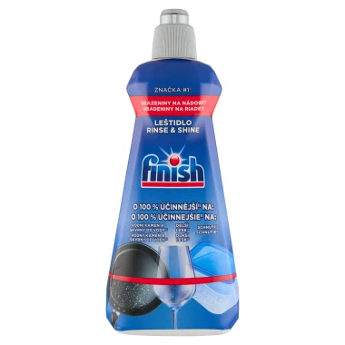Finish Rinse & Shine leštidlo 400 ml