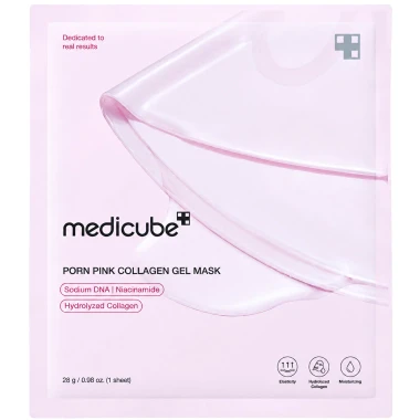 Medicube PDRN Pink Collagen gelová pleťová maska 28 g