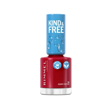 Rimmel London Kind&Free Vegan Lak na nehty 156 RED