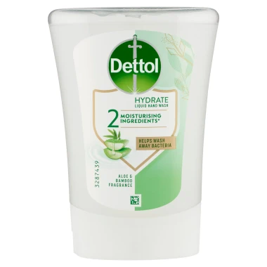 Dettol Tekuté mýdlo náplň do bezdotykového dávkovače Aloe vera a bambus 250 ml