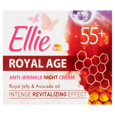 Ellie Royal Age 55+ Revitalizační noční krém proti vráskám 50ml