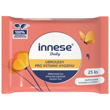 Innese Ubrousky pro intimní hygienu 25 ks