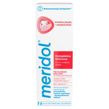meridol® Complete Care Ústní voda bez alkoholu 400 ml
