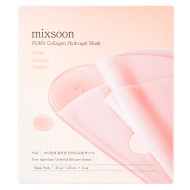 Mixsoon PDRN Collagen Hydrogelové masky 5 x 35 g