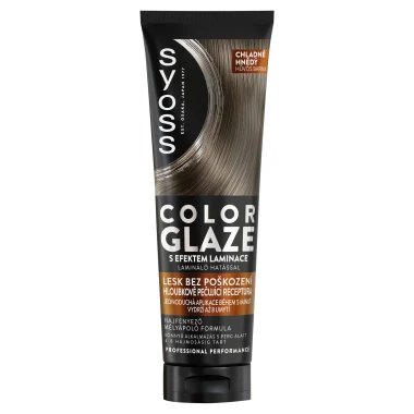 Syoss Color Glaze toner chladně hnědý 130 ml