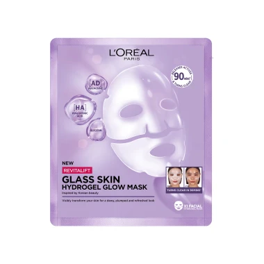L'Oréal Paris Hydrogelová maska Revitalift Filler Glass Skin 25 g