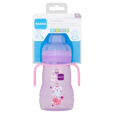 MAM Trainer+ láhev 4+ m 220 ml