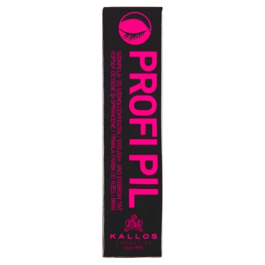 Kallos Profi Pil Eyelash and Eyebrow barva na obočí a řasy 1 černá barva 15ml