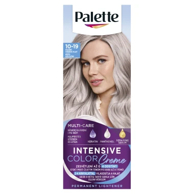 Palette Intensive Color Creme barva na vlasy Chladný stříbřitě plavý 10-19
